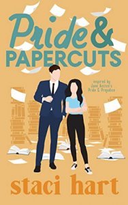 Blog Tour Review:  Pride & Papercuts (The Austens #5) by Staci Hart