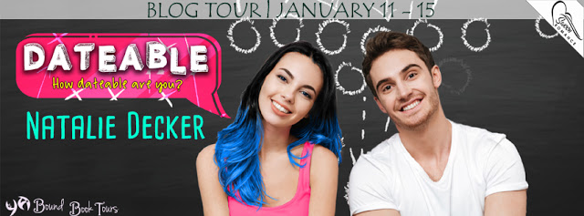 Blog Tour Review with Giveaway: Dateable by Natalie Decker