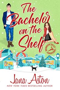 Blog Tour Review:  The Bachelor on the Shelf (Reindeer Falls #6) by Jana Aston